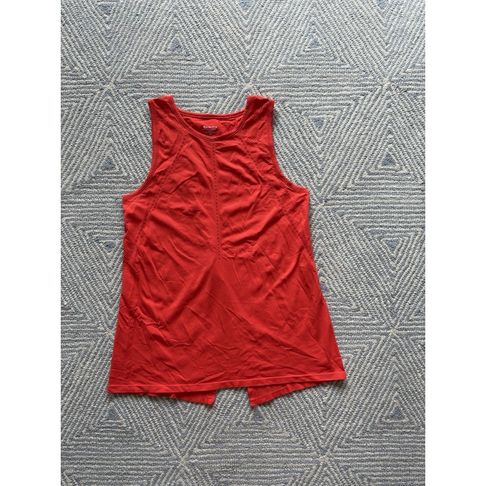 Women's Athleta Sleeveless Workout Top - Orange -‎ XS